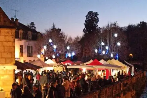 Marché de Noël à Brantôme en Périgord — Marché de Noël de Brantôme en périgord