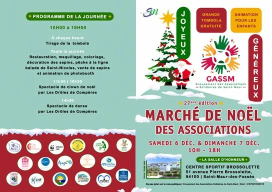 Marché de Noël à Saint-Maur-des-Fossés — Marché de Noël Graine de Jardinier