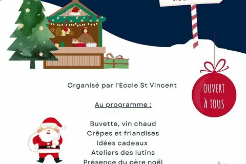 Marché de Noël à Sainte-Luce-sur-Loire — Marché de noël école Saint Vincent