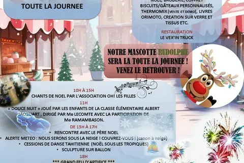 Marché de Noël à Bouqueval — Marché de Noël & feu d'artifice à Bouqueval