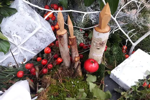 Marché de Noël à Schwobsheim — Marché de Noël