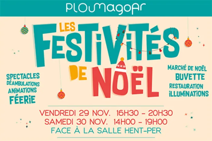 Marché de Noël à Ploumagoar — Festivités de Noël