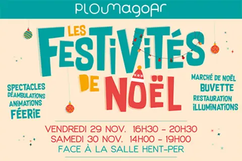 Marché de Noël à Ploumagoar — Festivités de Noël