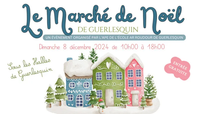 Marché de Noël à Guerlesquin — Le Marché de Noël 2024