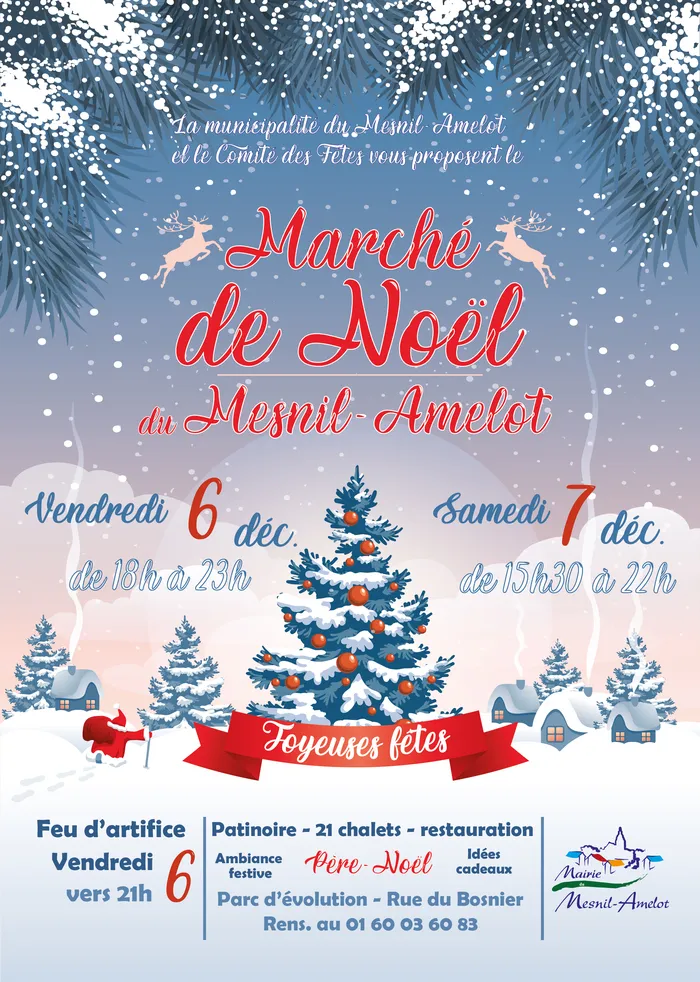 Marché de Noël à Le Mesnil-Amelot — Marché de Noël au Mesnil-Amelot