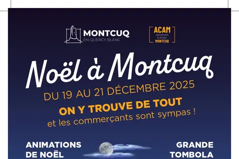 Marché de Noël à Montcuq-en-Quercy-Blanc — Marché de Noël de Montcuq
