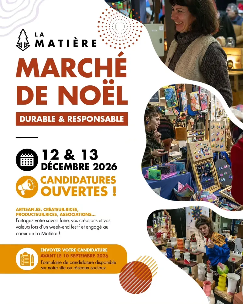 Marché de Noël à La Rochelle — Marché de Noël de La Matière