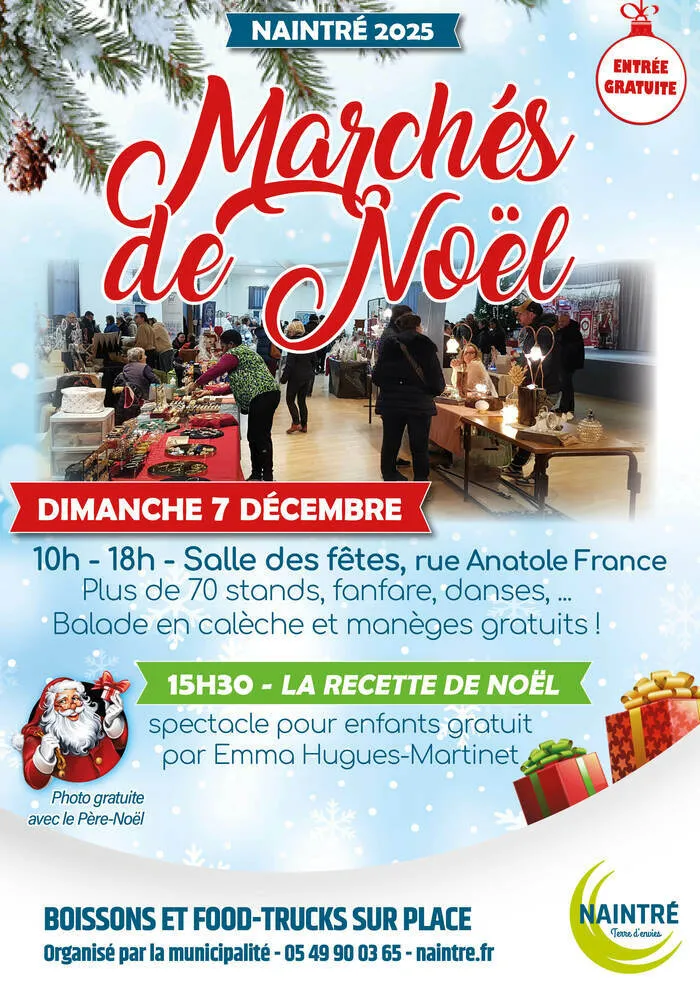 Marché de Noël à Naintré — Marché de Noël municipal