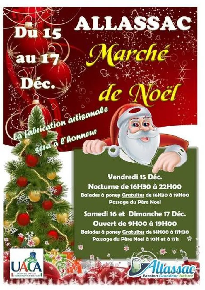 Marché de Noël à Allassac — Marché de Noël Artisanal
