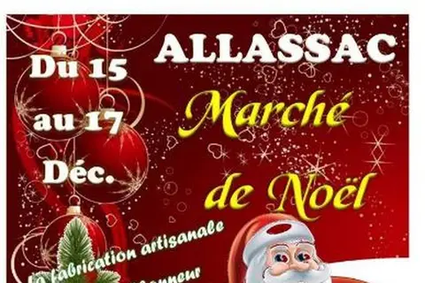 Marché de Noël à Allassac — Marché de Noël Artisanal