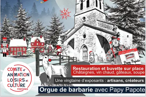 Marché de Noël à Fontanes — Concert et marché de noël à Fontanes