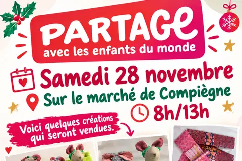 Marché de Noël à Compiègne