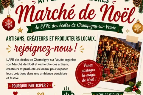 Marché de Noël à Champigny-sur-Veude