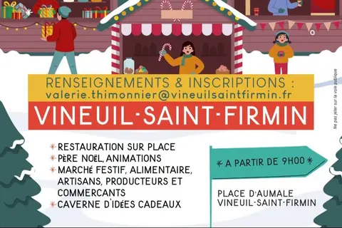 Marché de Noël à Vineuil-Saint-Firmin