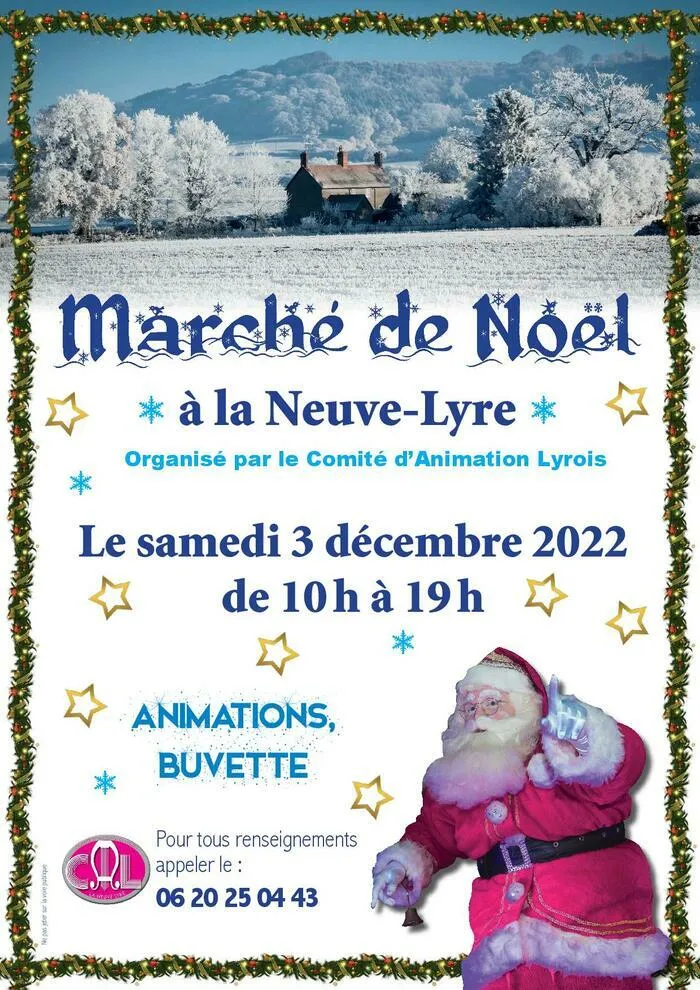 Marché de Noël à La Neuve-Lyre — marché de Noël