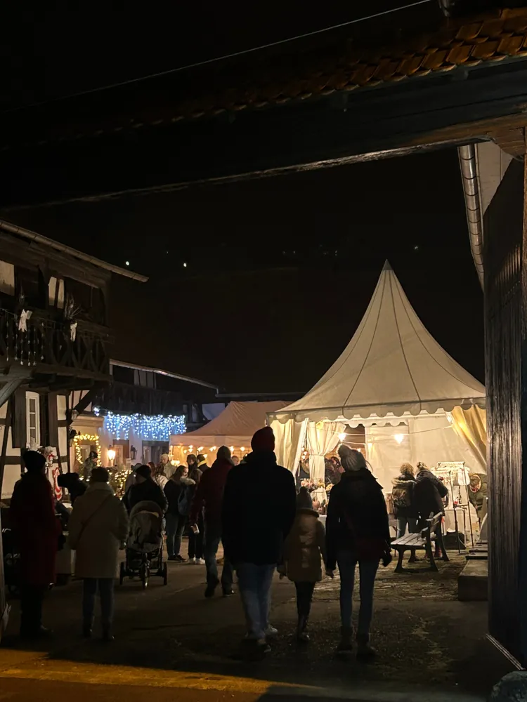 Marché de Noël à Ittenheim — Noël à la ferme