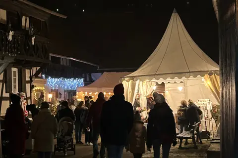 Marché de Noël à Ittenheim — Noël à la ferme