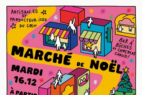 Marché de Noël à Les Pechs du Vers — Marché de Noël de Saint-Cernin