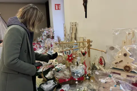 Marché de Noël à Rosheim — Marché de Noël du monastère