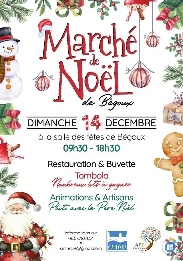 Marché de Noël à Cahors — Marché de Noël à Bégoux
