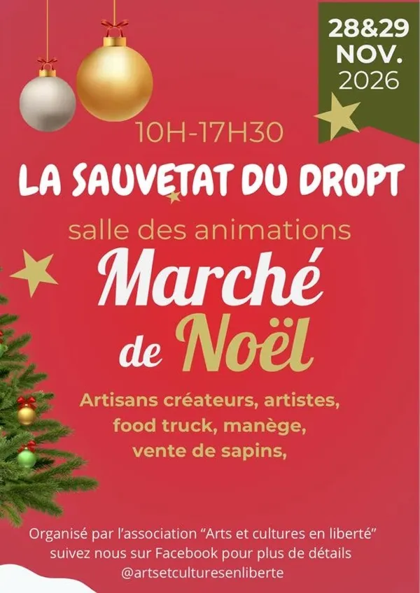 Marché de Noël à La Sauvetat-du-Dropt — Marché de Noël