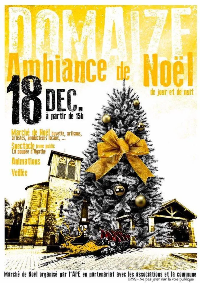 Marché de Noël à Domaize — Marché de Noële