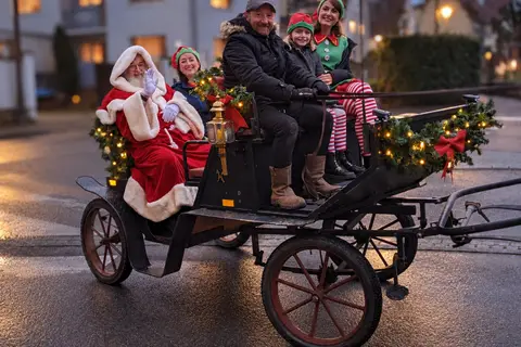 Marché de Noël à Hurtigheim — Hurtigheim fête Noël