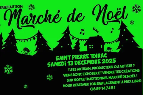 Marché de Noël à Saint-Pierre-Toirac — Marché de Noël à Saint-Pierre-Toirac