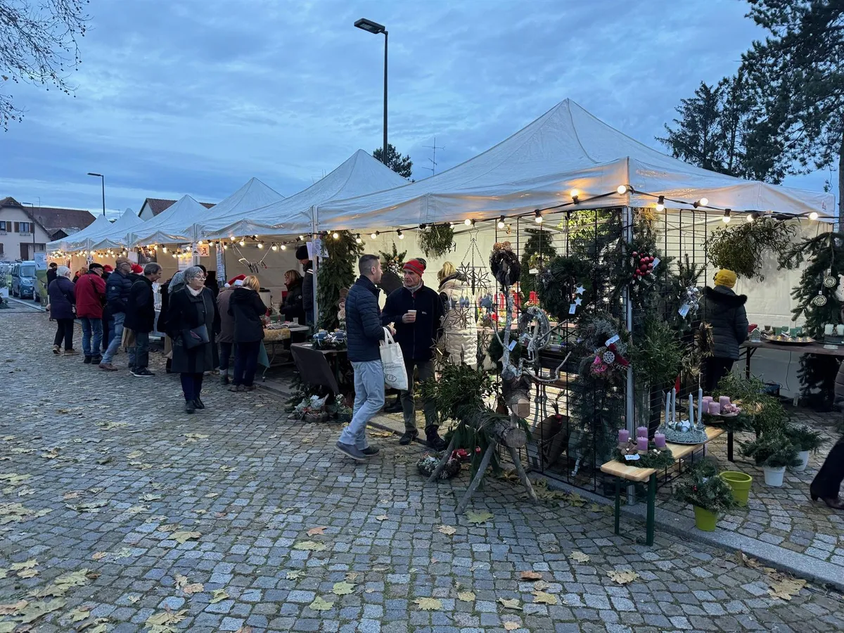 Marché de Noël à Kunheim — Marché de Noël