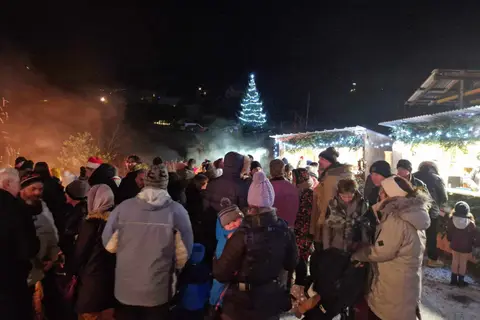 Marché de Noël à Le Bonhomme — Marché de Noël montagnard