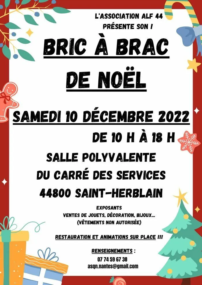 Marché de Noël à Saint-Herblain — Bric à Brac de Noel