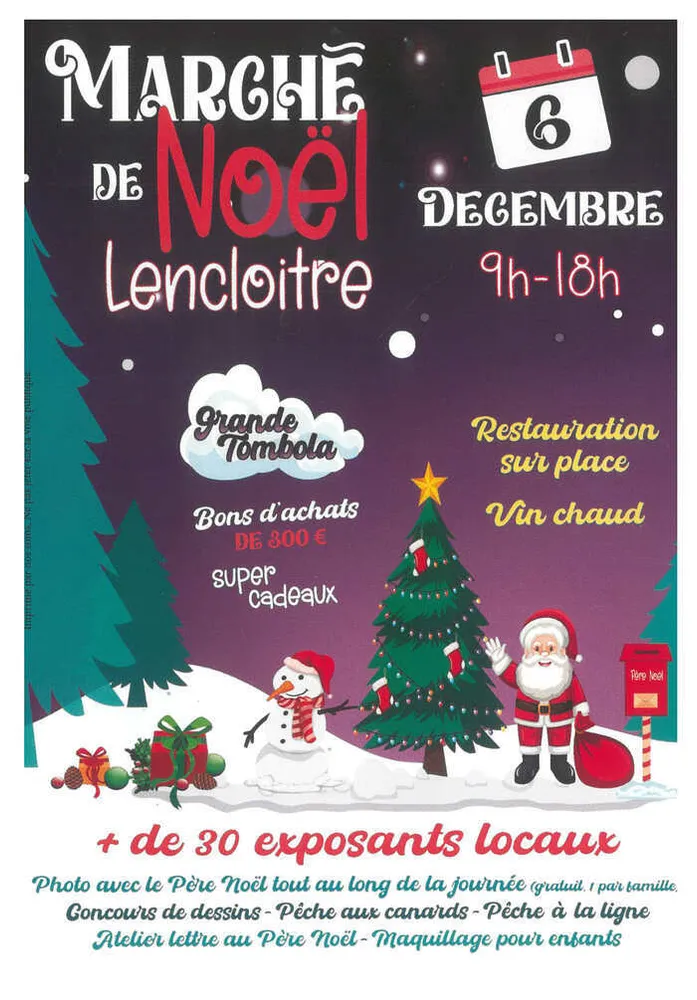 Marché de Noël à Lencloître — Marché de Noël