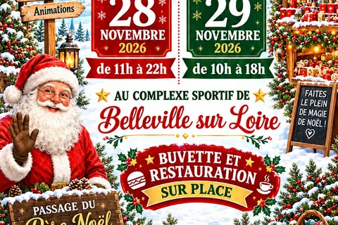 Marché de Noël à Belleville-sur-Loire — [Noël en Grand Sancerrois] Marché de Noël