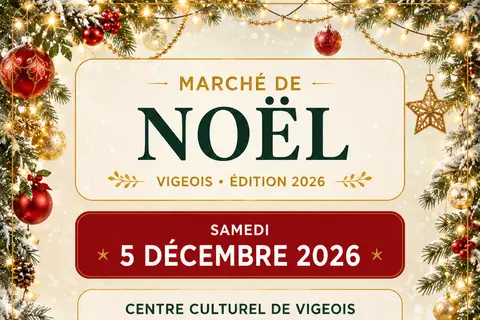 Marché de Noël à Vigeois