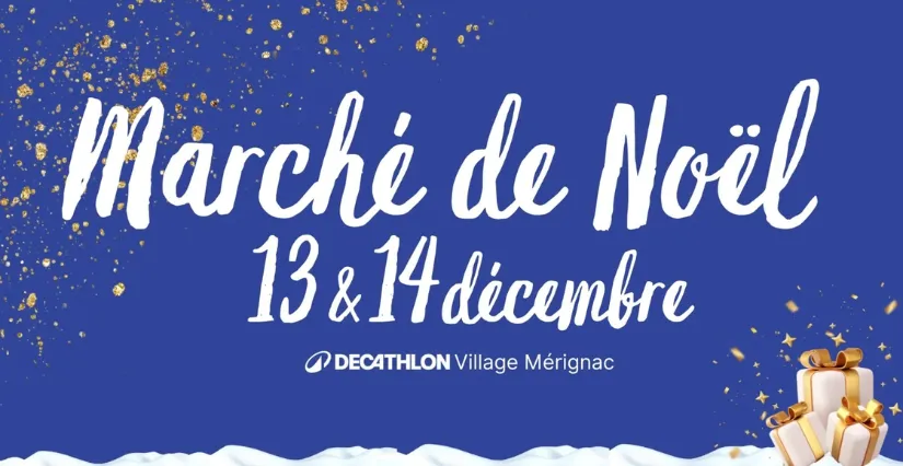 Marché de Noël à Mérignac — Marché de Noël du Village Decathlon Mérignac