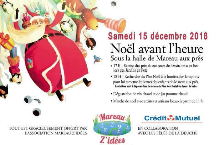Marché de Noël à Mareau-aux-Prés — Noël avant l'heure à Mareau aux Prés