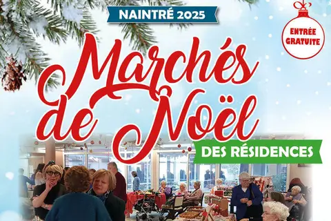 Marché de Noël à Naintré — Marché de Noël des Résidences