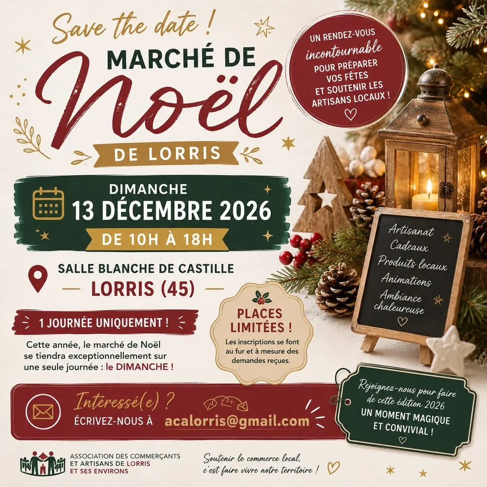Marché de Noël à Lorris — Marché de Noël