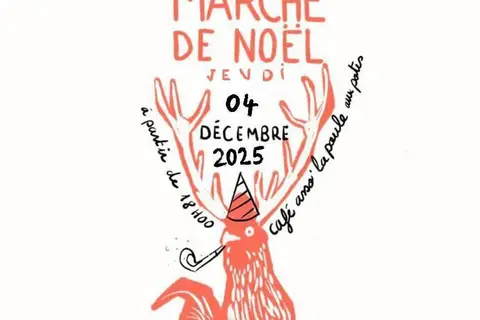 Marché de Noël à Cahors — Le petit marché de Noël de la Poule