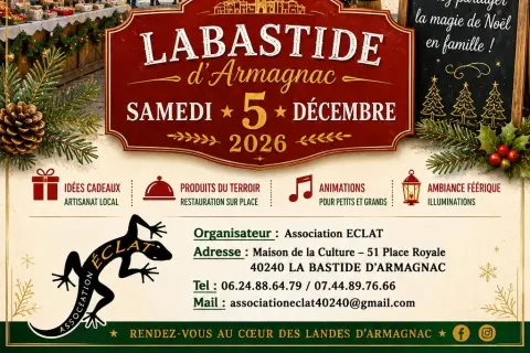 Marché de Noël à Labastide-d'Armagnac — Marché de Noël