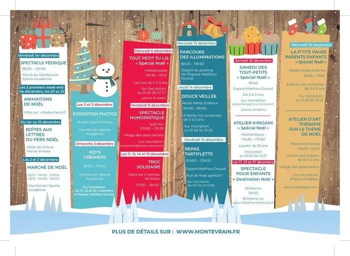 Marché de Noël à Montévrain — Rêvons Noël