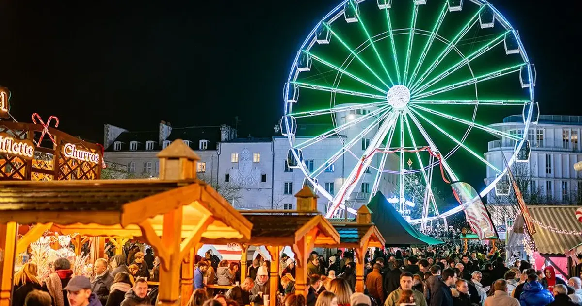 Marché de Noël à Poitiers — Marché de Noël de la Guinguette Pictave