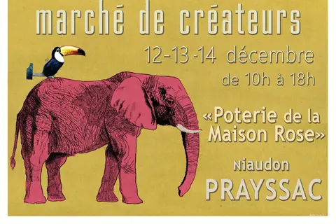 Marché de Noël à Prayssac — Marché de Noël des créateurs d'artisanat d'art