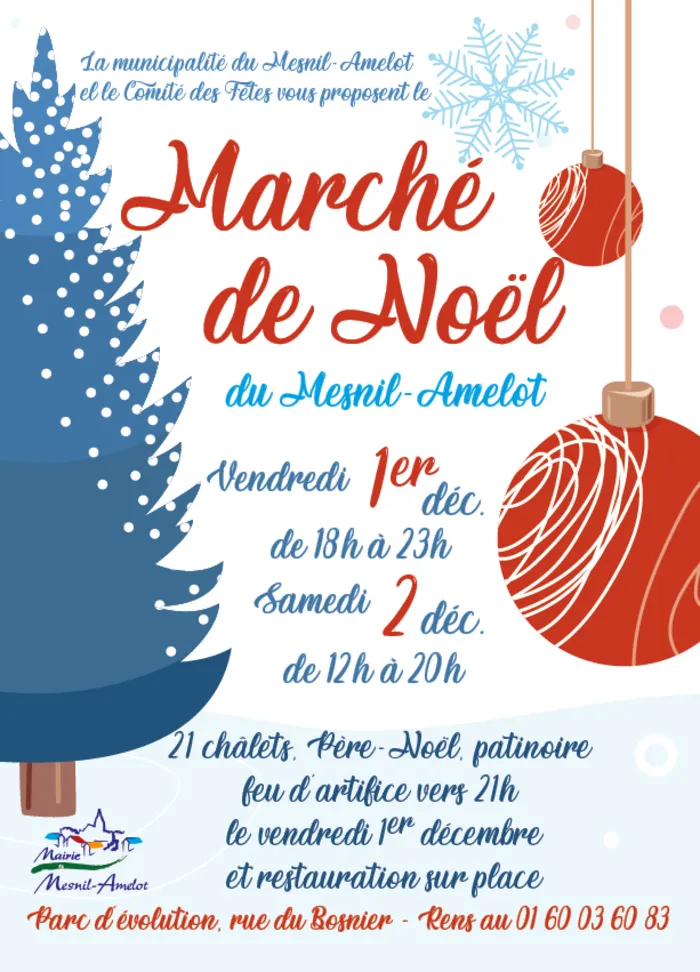 Marché de Noël à Le Mesnil-Amelot — Marché de Noël au Mesnil-Amelot