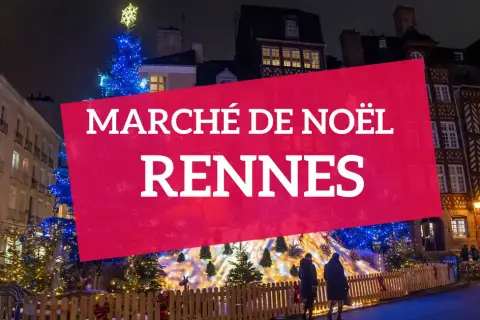 Marché de Noël à Rennes — Village de Noël de la Place du Parlement